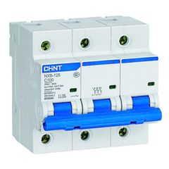 Áp tô mát Chint NXB-125 3P C100 10kA