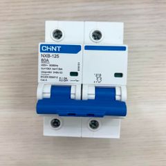 Áp tô mát Chint NXB-125 2P C80 10kA