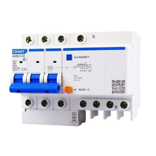 NXBLE-63 3P+N C63 30mA 6kA