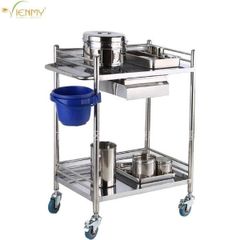 KÊ INOX Y TẾ 2 tầng- INOX 304