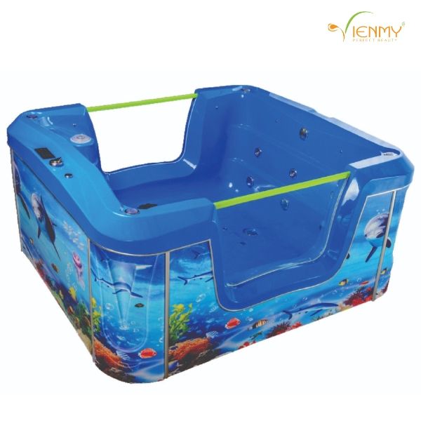 Bồn bơi, tắm, baby float, baby Ocean BT122 (Dành cho 4 - 6 bé)