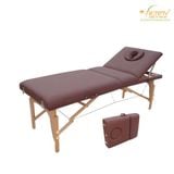 Giường xếp massage di động chân gỗ MT009-2