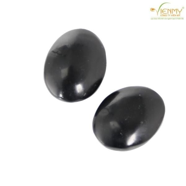 Đá massage viên oval - phình 2 mặt