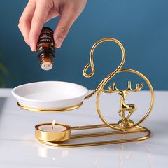 Lò xông nến chân vàng ZY