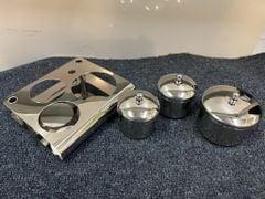 Hũ Inox 304- trắng JH 02