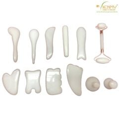 Đá  thạch anh hồng massage mặt