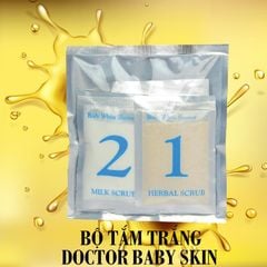 Bộ tắm trắng doctor baby skin - 6 in 1