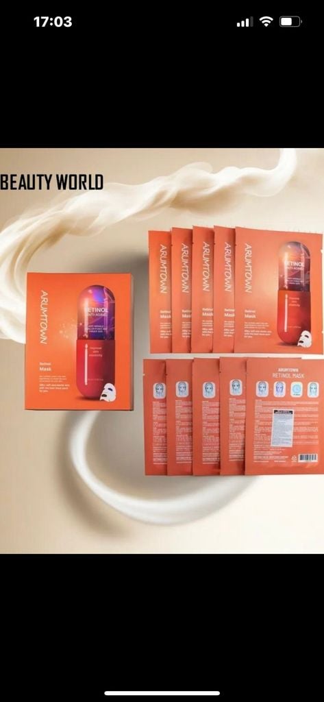 Mặt nạ  Chống lão Hóa Retinol