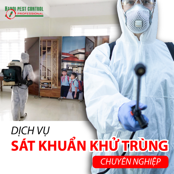 Dịch vụ phun khử trùng diệt khuẩn
