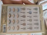 Bookmark Quạt cổ phong kèm các câu chúc tốt lành