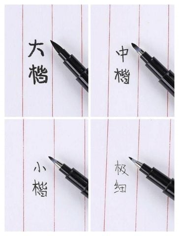 Bút viết Calligraphy luyện chữ Hán, Kanji Nhật Bản