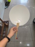 Phiến chỉ- Quạt giấy vẽ tranh