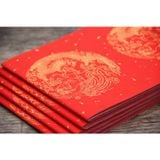Liễn câu đối đỏ chuyên viết Thư Pháp ngày Tết