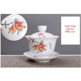Chén Khải (loại to) mẫu Lựu