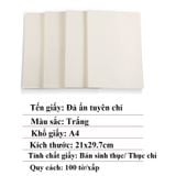 [CỔ NGHỆ THƯƠNG PHẨM] [CỔ NGHỆ]Giấy xuyến chỉ khổ A4 (Đả ấn chỉ)