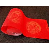 [Hàng Có Sẵn]Liễn Đỏ Cuộn Long Phụng Tiên Hạc