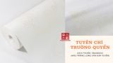 [CỔ NGHỆ THƯƠNG PHẨM] Tuyên Chỉ Trường Quyển hoa văn Long Vân kim tuyến