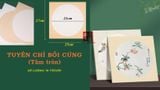 Giấy tuyên chỉ bồi cứng viết thư pháp, họa tranh các loại kích thước
