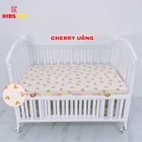 Ga Chun Bọc Đệm Cho Cũi KIDSSUN - Vải Cotton 100% và Vải Muslin Organic