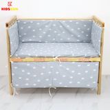 Giường Cũi Quế Mini KT 60x100cm KIDSSUN - Màu Tự Nhiên