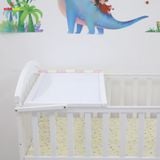 Nôi Cũi Đa Năng 6 in 1 KIDSSUN (Cũi+ 6 Sản Phẩm Quà Tặng) - Màu Trắng