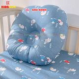 Gối Chống Trào Ngược Cho Bé KIDSSUN - Vải Cotton và Vải Muslin Cao Cấp