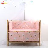 Giường Cũi Gỗ Quế 3 in 1 KT 80x120x86cm KIDSSUN - Màu Tự Nhiên