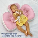 Gối Bầu Cánh Tiên Đa Năng KIDSSUN -  Vải Cotton 100%