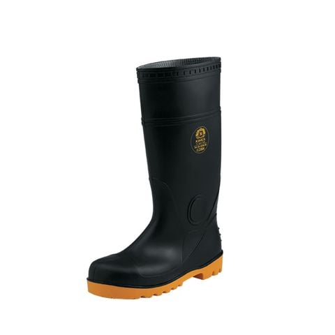 Ủng bảo hộ chống nước mũi bọc thép (Màu đen)
