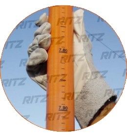 Sào đo chiều cao 12 m