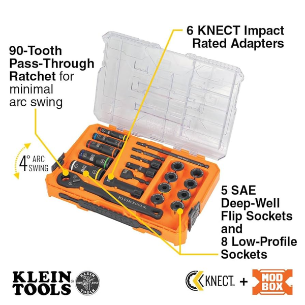 Bộ Tuýp 20 Chi Tiết 20-Piece Socket Set