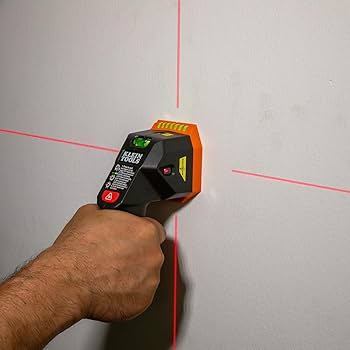 Máy Dò Khung Âm Tường Bằng Laser Electronic Stud Finer With Cross-Line Lasers