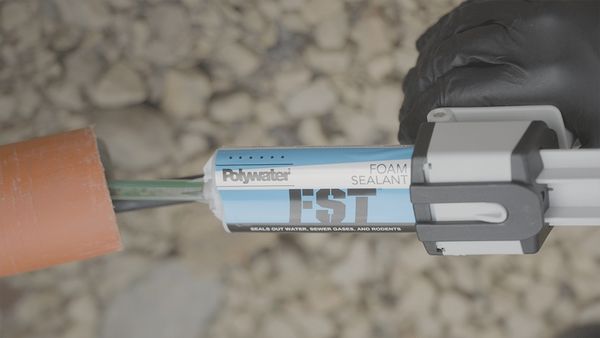 bọt làm đầy ống dẫn cáp