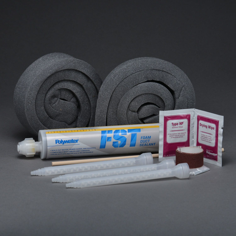 Bộ Dụng Cụ Keo Bịt Đường Ống Fst Foam Duct Sealant Sản Phẩm Bịt Trám/Sealants