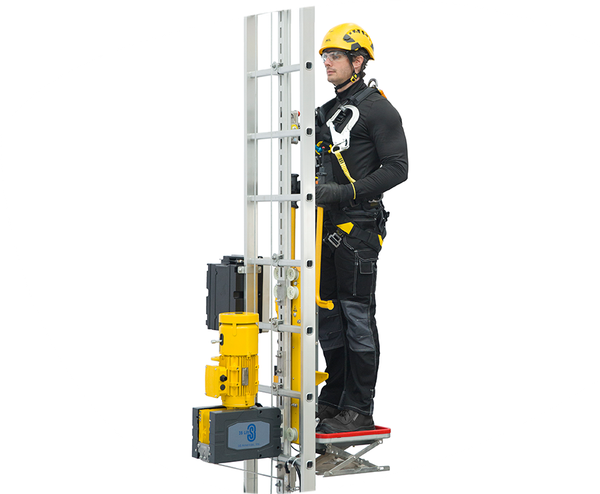 Thang Máy Nâng Hạ Gắn Thang Leo Ladder-Mounted Lift System