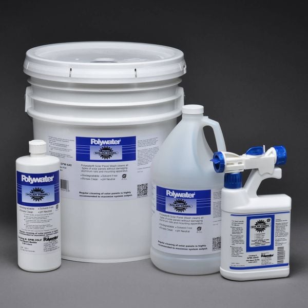 DUNG DỊCH TẨY RỬA TẤM PIN NĂNG LƯỢNG MẶT TRỜI POLYWATER ® TYPE SPW™