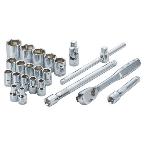 Bộ đầu khẩu1/2 inch đầy đủ 22 cái  DWMT19241-1