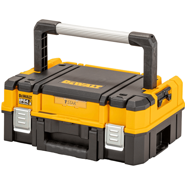 Hộp đựng bằng nhựa chịu va đập và lực tốt DEWALT TSTAK SHALLOW BOX LONG HANDLE