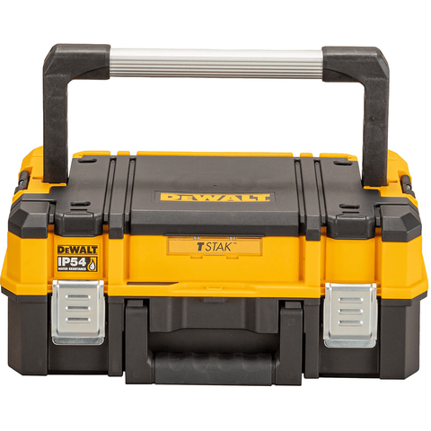 Hộp đựng bằng nhựa chịu va đập và lực tốt DEWALT TSTAK SHALLOW BOX LONG HANDLE