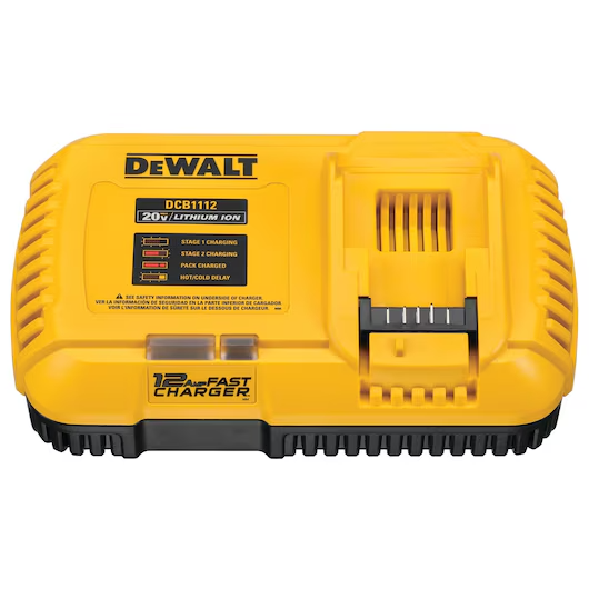 Bộ sạc nhanh làm mát bằng quạt 20V MAX*/FLEXVOLT® 12 Amp