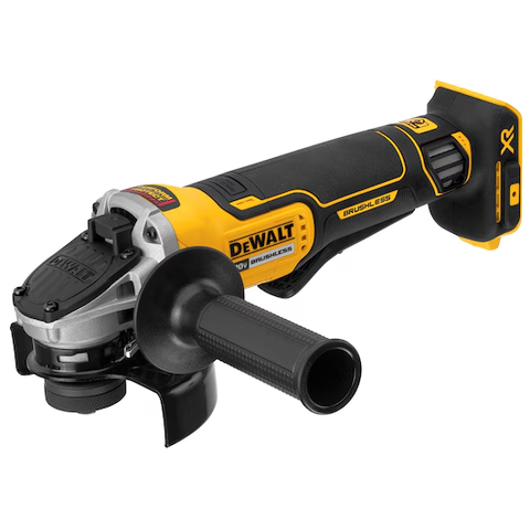 Máy mài góc nhỏ XR® 4,5 inch công tắc mái chèo 20V MAX* có phanh KICKBACK BRAKE™