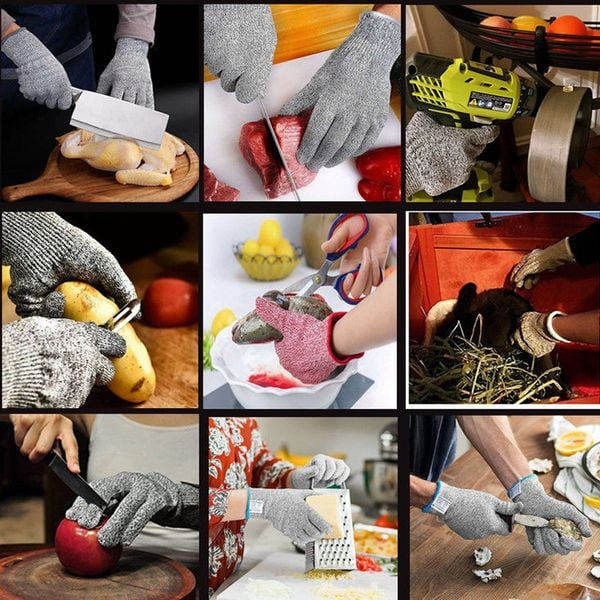 Găng Tay Chống Nước Chống Cắt Cấp 5 Water Resistant - Cut Resistant Level 5