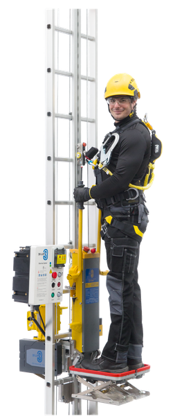 Thang Máy Nâng Hạ Gắn Thang Leo Ladder-Mounted Lift System