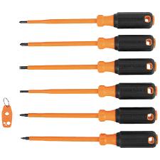 Bộ Tua Vít Cách Điện 1kv - Kèm Tạo/Khử Từ Insulated Screwdriver Set With Magnetizer