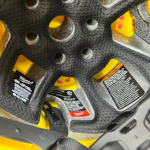 Nón Bảo Hộ Lao Động Có Gắn Đèn Labor Protection Helmet With Headlamp