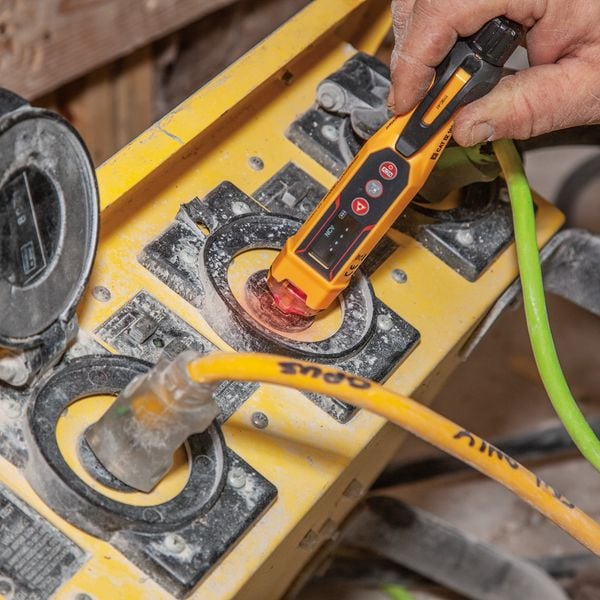 Bút thử điện cảm ứng có chức năng đo khoảng cách Laser