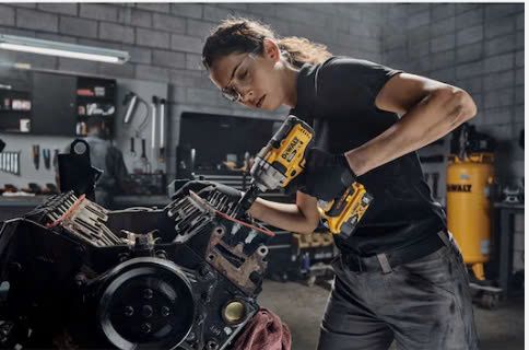 Cờ lê tác động tầm trung XR® 1/2 in. 20V MAX* có đe Hog Ring