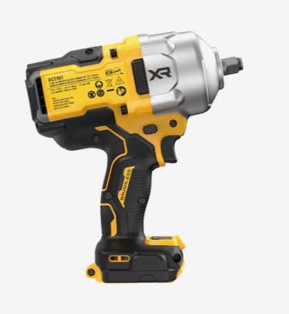 Cờ lê tác động không dây không chổi than XR® 1/2 inch mô-men xoắn cao 20V MAX* có đe vòng Hog