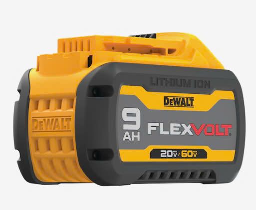Pin 20V/60V MAX* FLEXVOLT® 9Ah