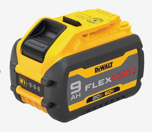 Pin 20V/60V MAX* FLEXVOLT® 9Ah